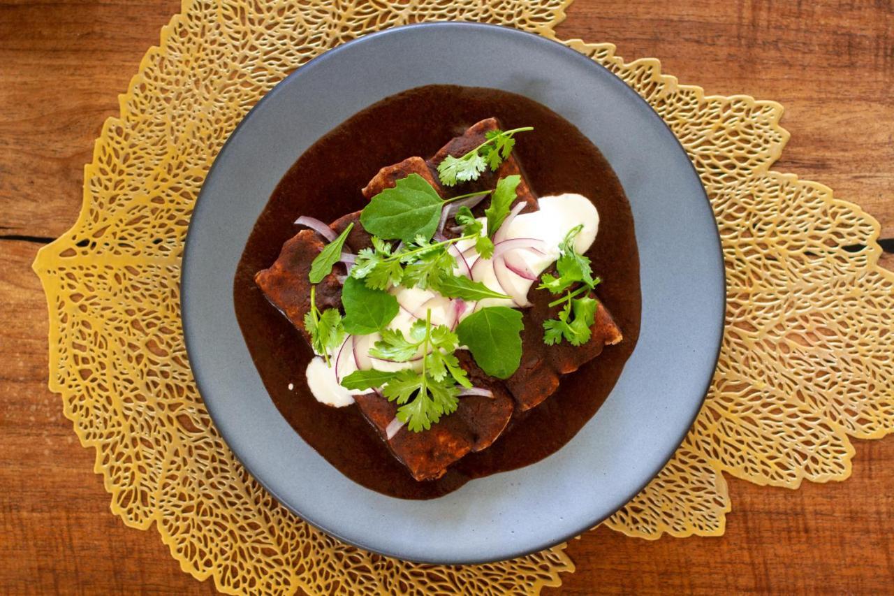 Hotel Makaaba Eco-Boutique Бакалар Екстер'єр фото A plate of enchiladas