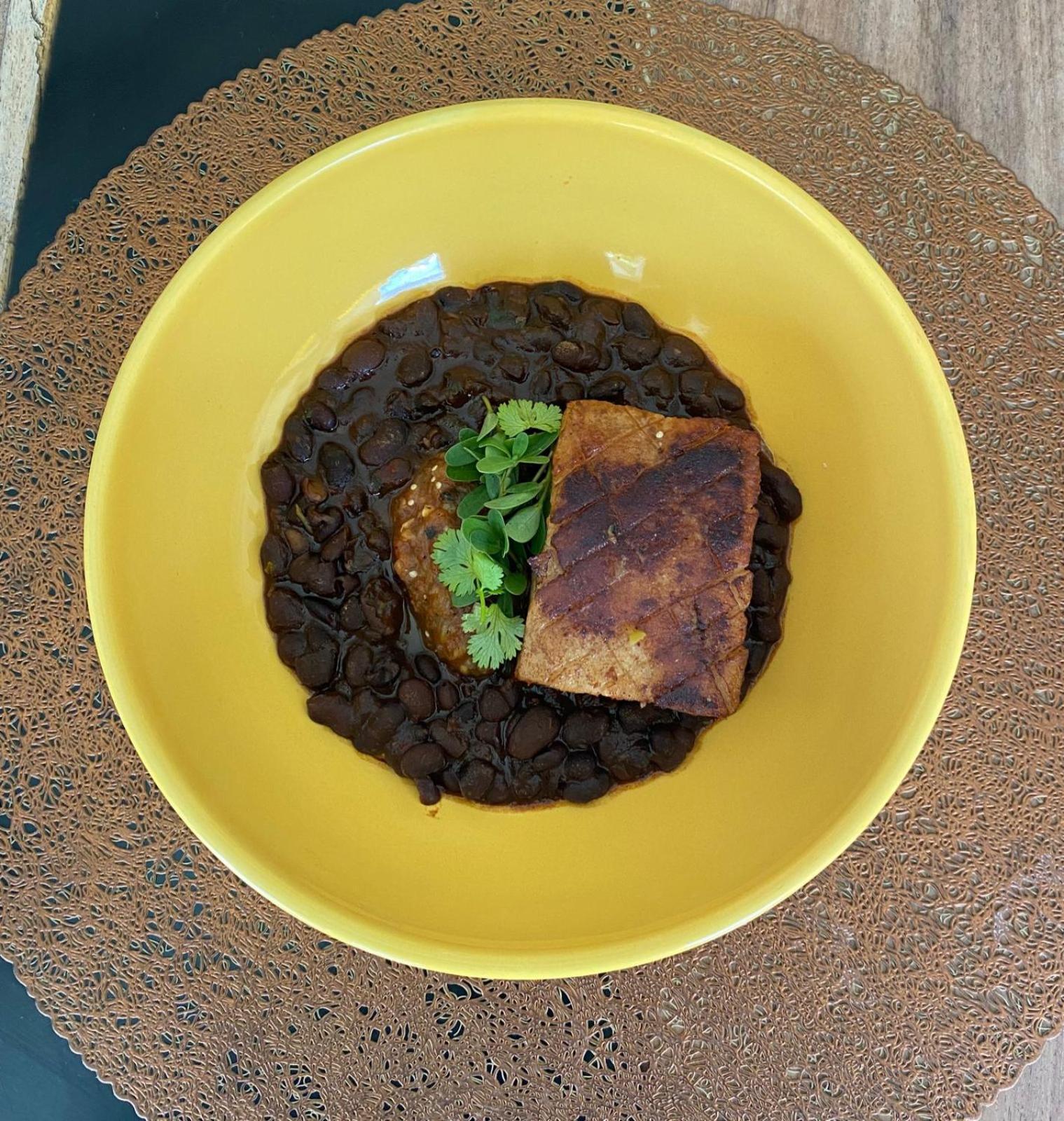 Hotel Makaaba Eco-Boutique Бакалар Екстер'єр фото Black bean soup with tofu